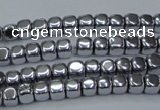 CHE858 15.5 inches 3*3mm dice platedhematite beads wholesale