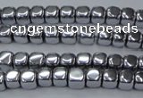 CHE866 15.5 inches 4*4mm dice platedhematite beads wholesale