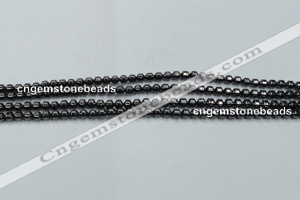 CHE971 15.5 inches 4*4mm hematite beads wholesale