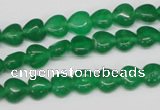 CHG04 15.5 inches 8*8mm heart dyed white jade beads wholesale