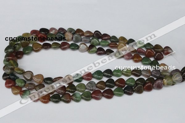 CHG24 15.5 inches 10*10mm heart Indian aventurine beads wholesale