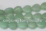 CHG26 15.5 inches 10*10mm heart green aventurine beads wholesale