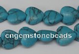 CHG31 15.5 inches 12*12mm heart turquoise beads wholesale