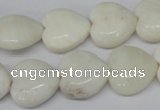 CHG62 15.5 inches 16*16mm heart shell beads wholesale