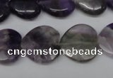 CHG97 15.5 inches 18*18mm faceted heart amethyst beads wholesale