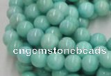 CHM01 16 inches 10mm round pale blue hemimorphite beads wholesale