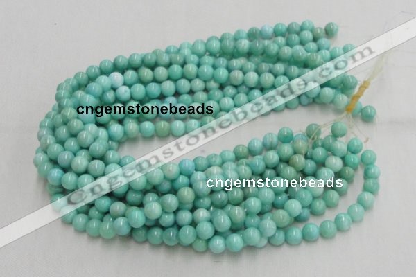 CHM01 16 inches 10mm round pale blue hemimorphite beads wholesale