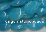 CHM04 16 inches 15*20mm oval blue hemimorphite beads wholesale