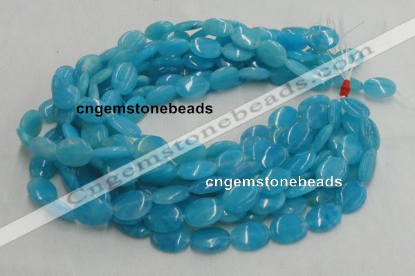 CHM04 16 inches 15*20mm oval blue hemimorphite beads wholesale