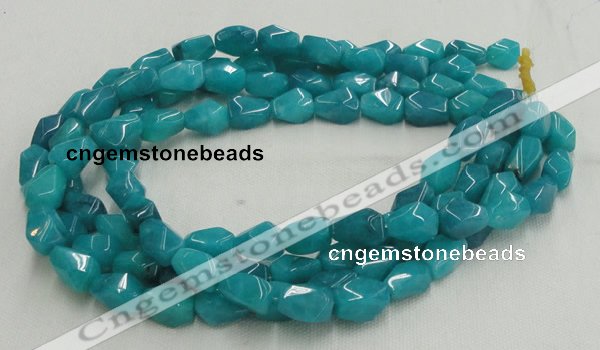 CHM05 16 inches 10*16mm freeform blue hemimorphite beads wholesale
