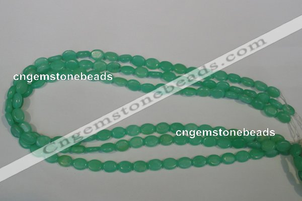 CHM12 15.5 inches 8*10mm oval green hemimorphite beads wholesale