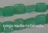 CHM16 15.5 inches 12*12mm square green hemimorphite beads wholesale