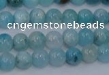 CHM201 15.5 inches 6mm round blue hemimorphite beads wholesale