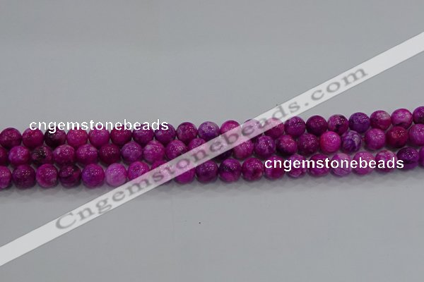 CHM229 15.5 inches 6mm round dyed hemimorphite beads wholesale