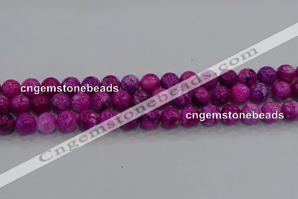 CHM232 15.5 inches 12mm round dyed hemimorphite beads wholesale