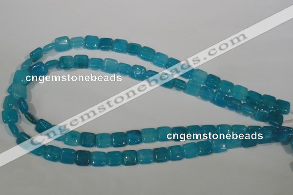 CHM25 15.5 inches 10*10mm square blue hemimorphite beads wholesale