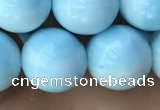 CHM304 15.5 inches 12mm round blue hemimorphite gemstone beads