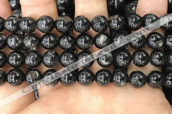 CHS01 15.5 inches 10mm round natural hypersthene gemstone beads