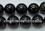 CHS02 15.5 inches 14mm round natural hypersthene gemstone beads