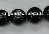 CHS04 15.5 inches 18mm round natural hypersthene gemstone beads