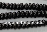 CHS54 15.5 inches 4*8mm rondelle natural hypersthene beads