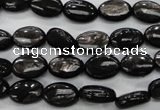 CHS70 15.5 inches 8*12mm oval natural hypersthene beads