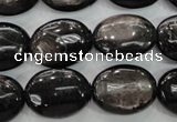 CHS74 15.5 inches 15*20mm oval natural hypersthene beads