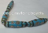 CIB03 17*60mm rice fashion Indonesia jewelry beads wholesale