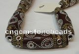 CIB07 17*60mm rice fashion Indonesia jewelry beads wholesale