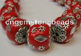 CIB101 17mm round fashion Indonesia jewelry beads wholesale