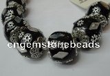 CIB102 17mm round fashion Indonesia jewelry beads wholesale