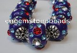 CIB105 17mm round fashion Indonesia jewelry beads wholesale