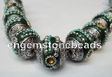 CIB113 18mm round fashion Indonesia jewelry beads wholesale