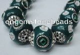 CIB115 18mm round fashion Indonesia jewelry beads wholesale