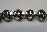 CIB121 19mm round fashion Indonesia jewelry beads wholesale