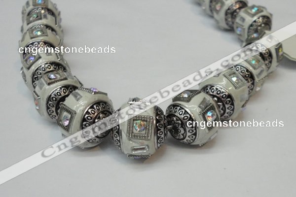 CIB130 18mm round fashion Indonesia jewelry beads wholesale