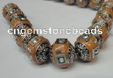 CIB133 18mm round fashion Indonesia jewelry beads wholesale