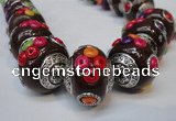 CIB153 21mm round fashion Indonesia jewelry beads wholesale