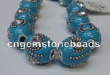 CIB160 19*22mm oval fashion Indonesia jewelry beads wholesale