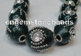 CIB161 19*22mm oval fashion Indonesia jewelry beads wholesale