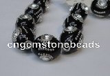 CIB162 19*22mm oval fashion Indonesia jewelry beads wholesale