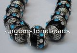 CIB172 19mm round fashion Indonesia jewelry beads wholesale