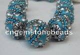 CIB182 18mm round fashion Indonesia jewelry beads wholesale