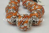 CIB184 18mm round fashion Indonesia jewelry beads wholesale