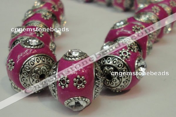 CIB192 19mm round fashion Indonesia jewelry beads wholesale