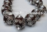 CIB194 19mm round fashion Indonesia jewelry beads wholesale