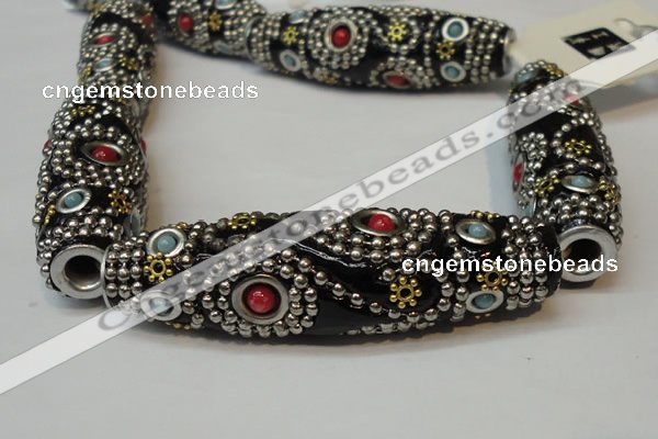 CIB21 17*60mm rice fashion Indonesia jewelry beads wholesale