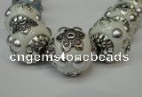 CIB220 18mm round fashion Indonesia jewelry beads wholesale