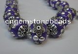 CIB222 18mm round fashion Indonesia jewelry beads wholesale