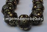 CIB225 18mm round fashion Indonesia jewelry beads wholesale